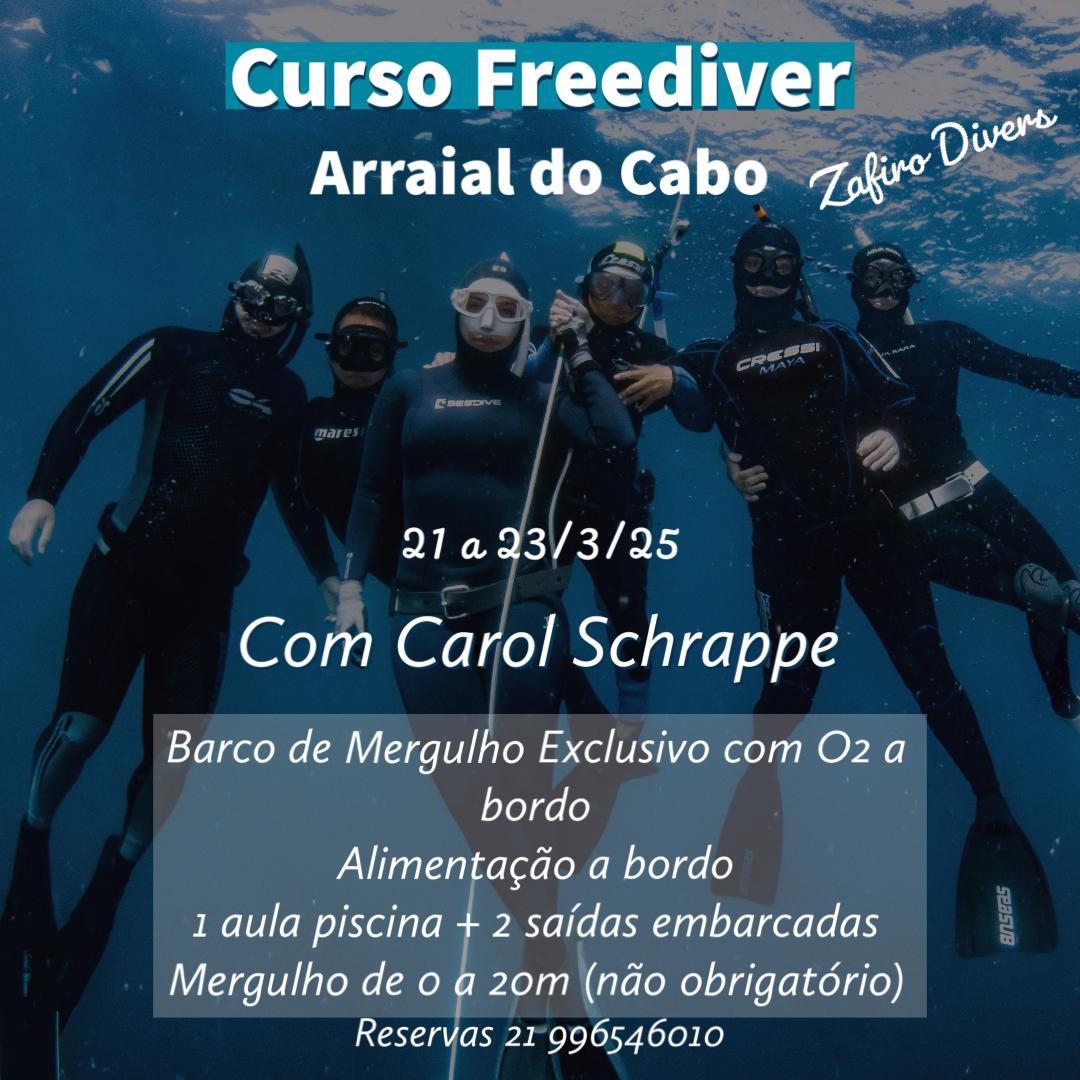 Curso Freediver Completo com Hospedagem